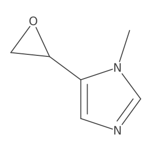 1-methyl-5-[(2S)-oxiran-2-yl]-1H-imidazole结构式