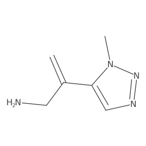2-(1-methyl-1H-1,2,3-triazol-5-yl)prop-2-en-1-amine结构式