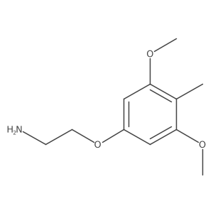 2-(3,5-Dimethoxy-4-methylphenoxy)ethan-1-amine结构式