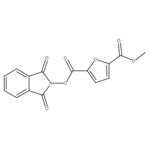 2-(1,3-dioxo-2,3-dihydro-1H-isoindol-2-yl) 5-methyl furan-2,5-dicarboxylate Structure