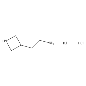 2-(Azetidin-3-yl)ethanaminedihydrochloride结构式