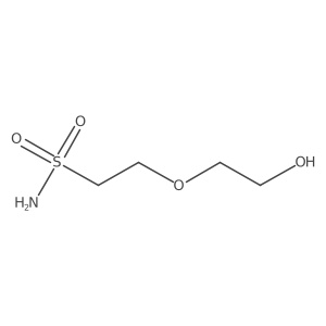 2-(2-Hydroxyethoxy)ethanesulfonamide Structure