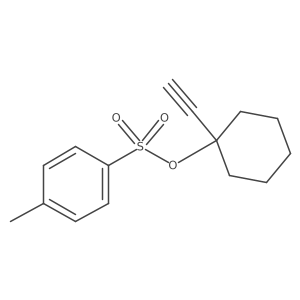 1-Ethynylcyclohexyl 4-methylbenzene-1-sulfonate Structure