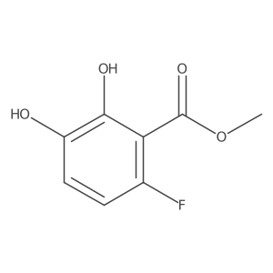 Methyl 6-fluoro-2,3-dihydroxybenzoate Structure