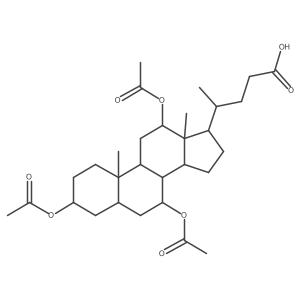 Triacetoxycholic acid结构式