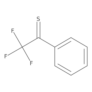 1-Phenyl-2,2,2-trifluoroethanethione Structure