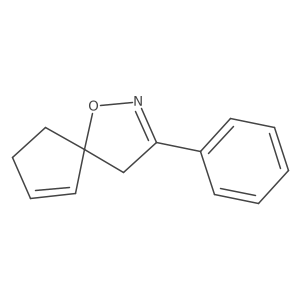 1-Oxa-2-azaspiro[4.4]nona-2,6-diene, 3-phenyl- Structure