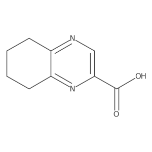 5,6,7,8-Tetrahydro-quinoxaline-2-carboxylic acid结构式
