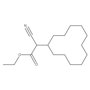 Ethyl I+/--cyanocyclododecaneacetate Structure