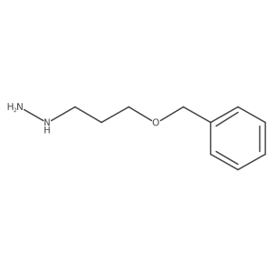 (3-(Benzyloxy)propyl)hydrazine Structure