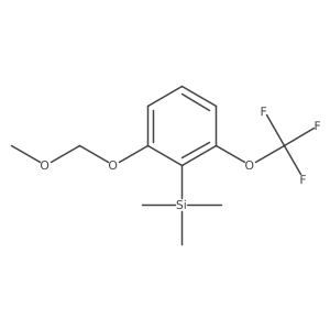 1-(Methoxymethoxy)-3-(trifluoromethoxy)-2-(trimethylsilyl)benzene结构式