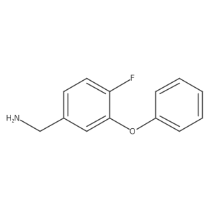 4-Fluoro-3-phenoxybenzylamine结构式