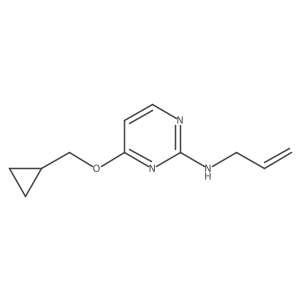 N-allyl-4-(cyclopropylmethoxy)pyrimidin-2-amine Structure