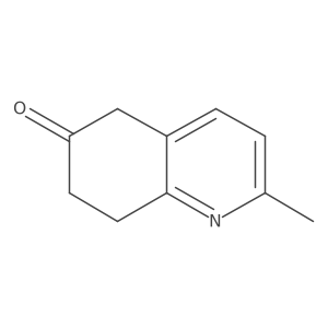 2-Methyl-5,6,7,8-tetrahydroquinolin-6-one结构式