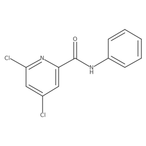 4,6-Dichloro-N-phenylpyridine-2-carboxamide Structure