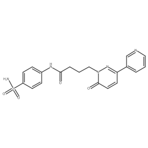 4-(6-oxo-3-(pyridin-3-yl)pyridazin-1(6H)-yl)-N-(4-sulfamoylphenyl)butanamide Structure
