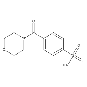 4-(Morpholine-4-carbonyl)benzene-1-sulfonamide Structure