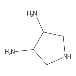 Pyrrolidine-3,4-diamine Structure