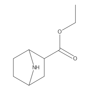 ethyl (1R,2R,4S)-7-azabicyclo[2.2.1]heptane-2-carboxylate-rel-结构式