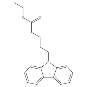 Ethyl 9H-carbazole-9-pentanoate Structure