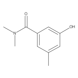 3-Hydroxy-N,N,5-trimethylbenzamide结构式