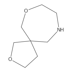 2,7-dioxa-10-azaspiro[4.6]undecane Structure