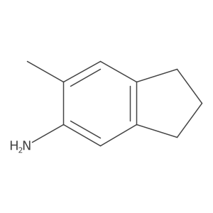 5-Amino-6-methylindane Structure