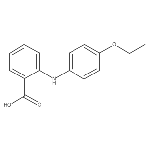 2-[(4-Ethoxyphenyl)amino]benzoic acid结构式