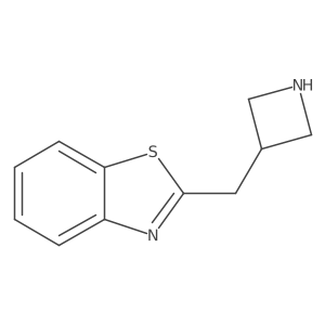 2-(Azetidin-3-ylmethyl)benzo[d]thiazole Structure