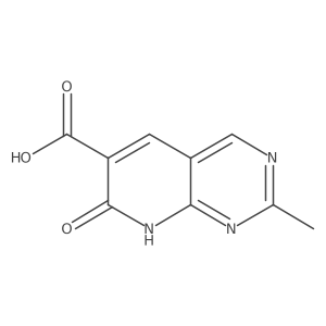 2-Methyl-7-oxo-7,8-dihydropyrido[2,3-D]pyrimidine-6-carboxylic acid Structure