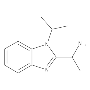 (S)-1-(1-Isopropyl-1H-benzo[D]imidazol-2-YL)ethanamine Structure