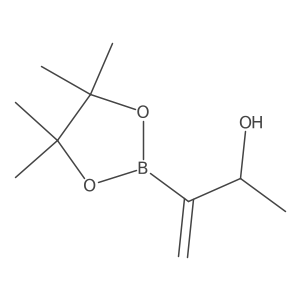 (2R)-3-(4,4,5,5-tetramethyl-1,3,2-dioxaborolan-2-yl)but-3-en-2-ol Structure