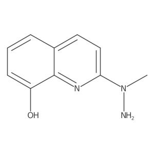 2-(1-Methylhydrazinyl)-8-quinolinol结构式