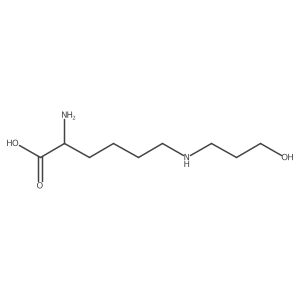 N6-(3-Hydroxypropyl)-L-lysine Structure