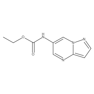 Ethyl pyrazolo[1,5-a]pyrimidin-6-ylcarbamate结构式