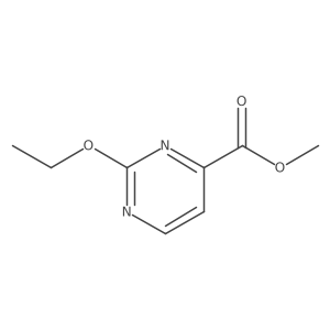 Methyl 2-ethoxypyrimidine-4-carboxylate结构式