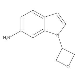 1-(oxetan-3-yl)-1H-indol-6-amine结构式