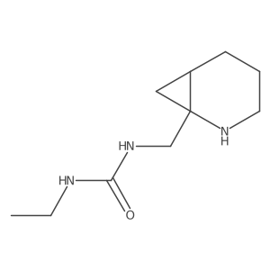 1-({2-Azabicyclo[4.1.0]heptan-1-yl}methyl)-3-ethylurea Structure