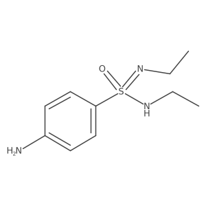 4-amino-N,N-diethylbenzene-1-sulfonoimidamide Structure