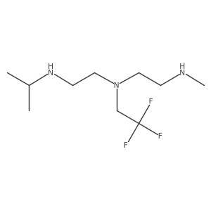 Methyl[2-({2-[(propan-2-yl)amino]ethyl}(2,2,2-trifluoroethyl)amino)ethyl]amine Structure