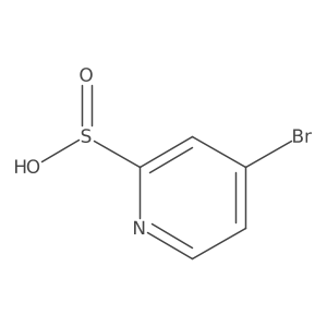 4-Bromopyridine-2-sulfinic acid Structure