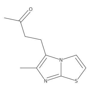 4-{6-Methylimidazo[2,1-b][1,3]thiazol-5-yl}butan-2-one Structure