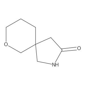 (R)-7-Oxa-2-azaspiro[4.5]decan-3-one Structure