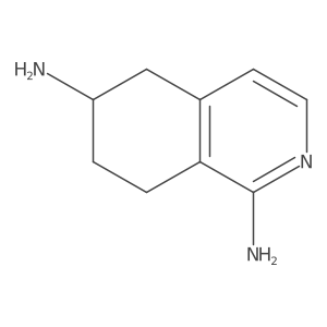 5,6,7,8-Tetrahydroisoquinoline-1,6-diamine Structure