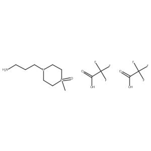 3-(4-Methyl-4-oxo-1,4lambda5-azaphosphinan-1-yl)propan-1-amine;2,2,2-trifluoroacetic acid Structure