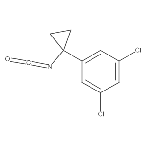 1,3-Dichloro-5-(1-isocyanatocyclopropyl)benzene Structure