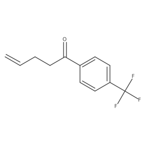 4-(Trifluoromethyl)phenyl(3-butenyl) ketone结构式