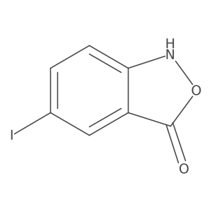 5-Iodobenzo[c]isoxazol-3(1H)-one Structure