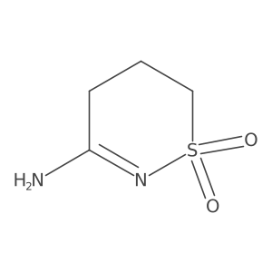 3-amino-5,6-dihydro-4H-1lambda6,2-thiazine-1,1-dione Structure