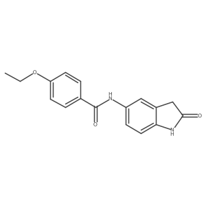 4-ethoxy-N-(2-oxoindolin-5-yl)benzamide结构式